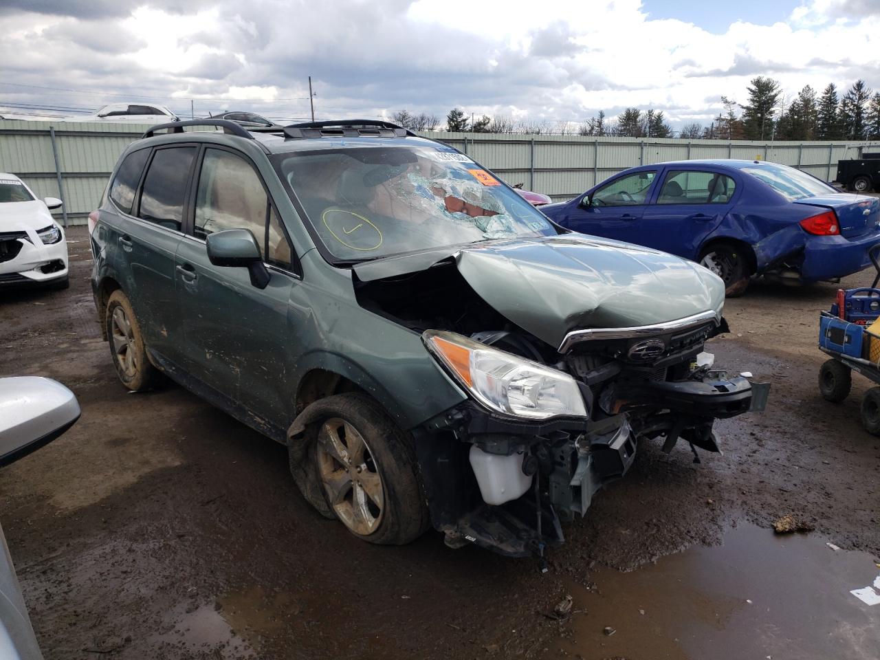 SUBARU FORESTER 2 2015 with VIN JF2SJAHCXFH509583 - Photo from auction
