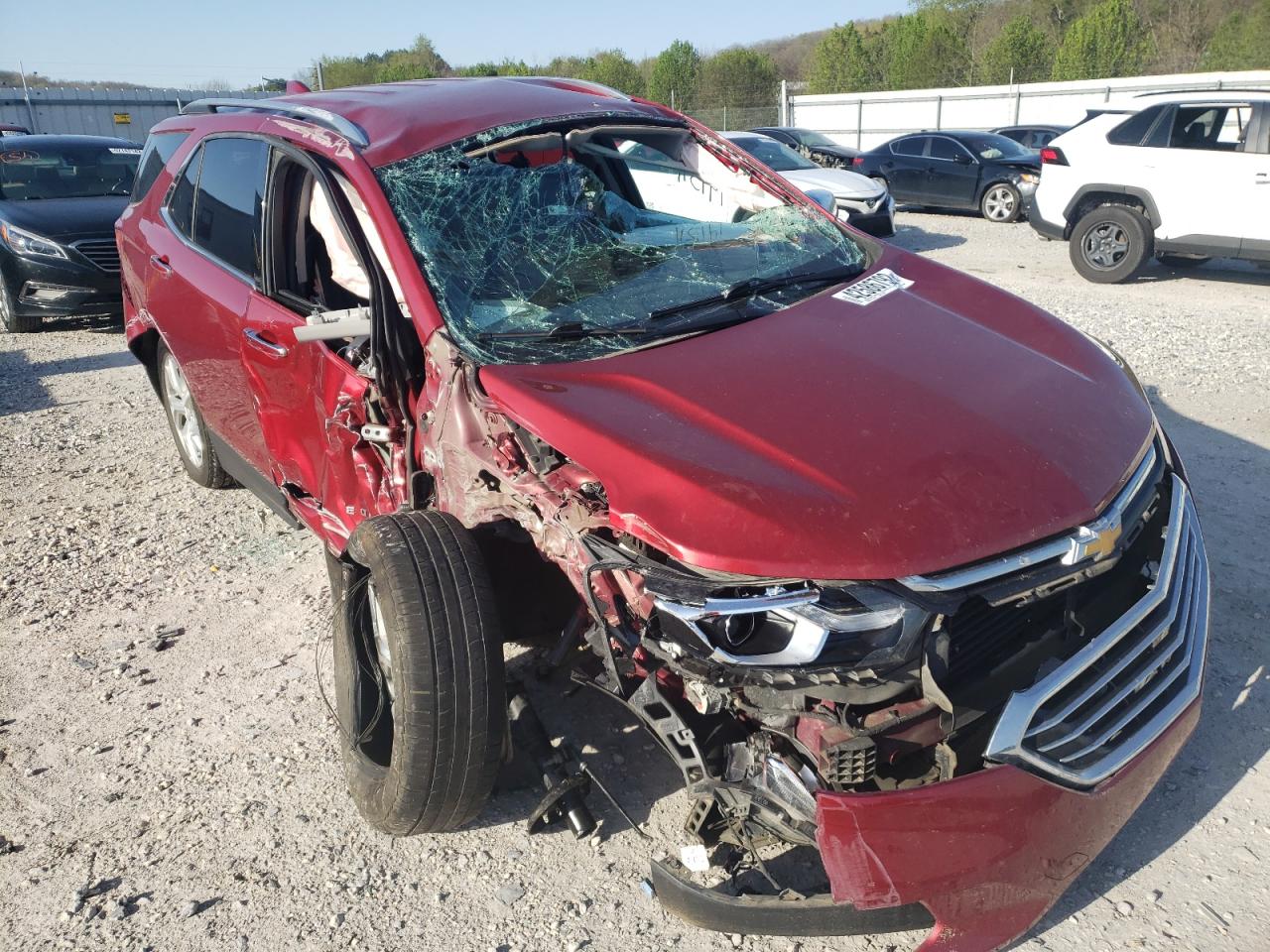 Photo 1 from auction – 2018 CHEVROLET EQUINOX PR with VIN 2GNAXMEV1J6300321