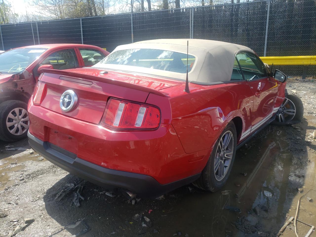 Photo 4 from auction – 2012 FORD MUSTANG with VIN 1ZVBP8EM2C5286629