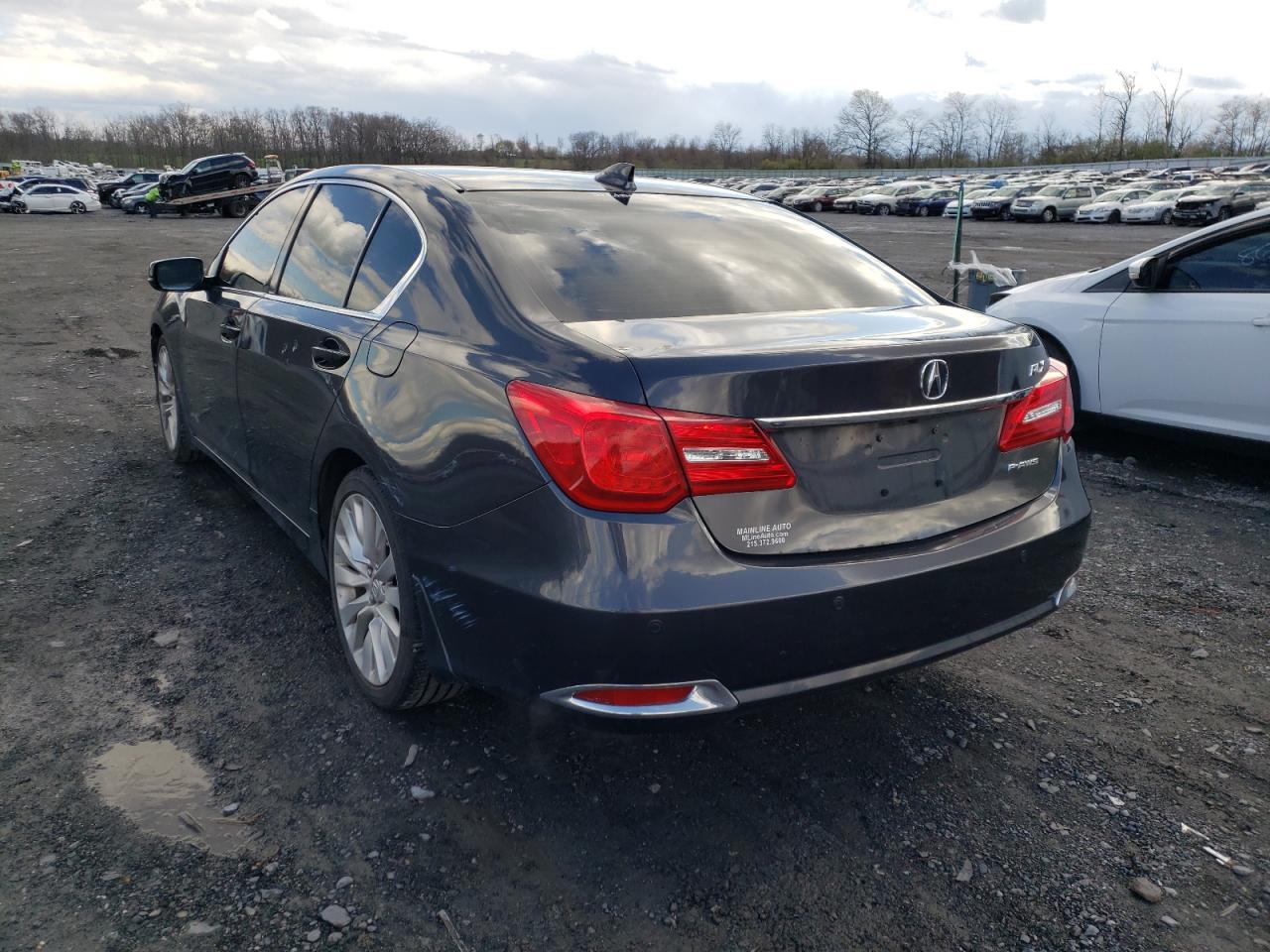 Photo 3 from auction – 2014 ACURA RLX ADVANC with VIN JH4KC1F9XEC003925