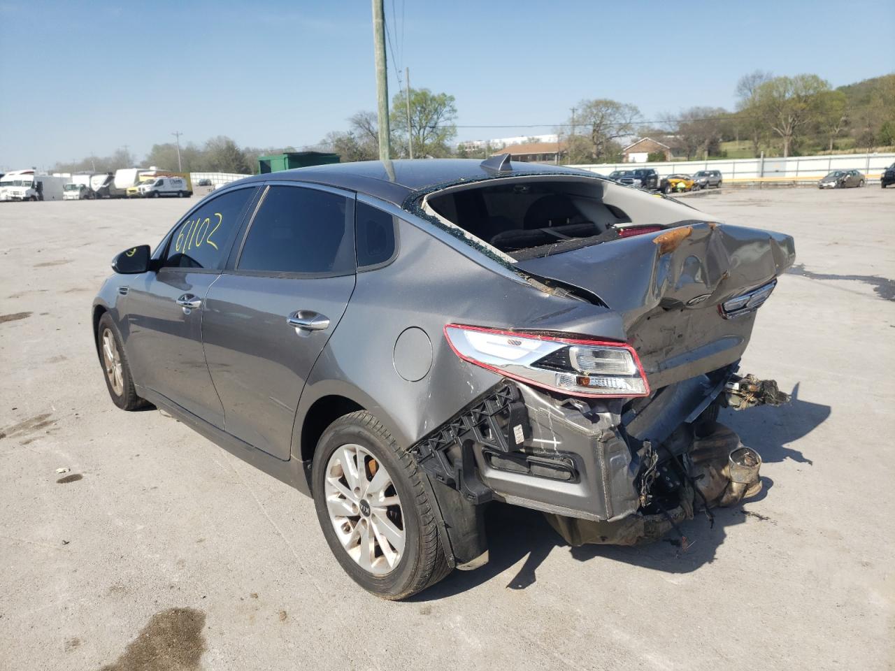 Photo 3 from auction – 2018 KIA OPTIMA LX with VIN 5XXGT4L31JG222968