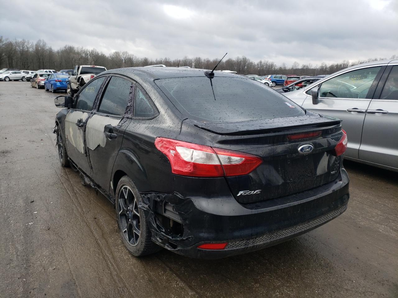 Photo 3 from auction – 2012 FORD FOCUS SE with VIN 1FAHP3F25CL167181