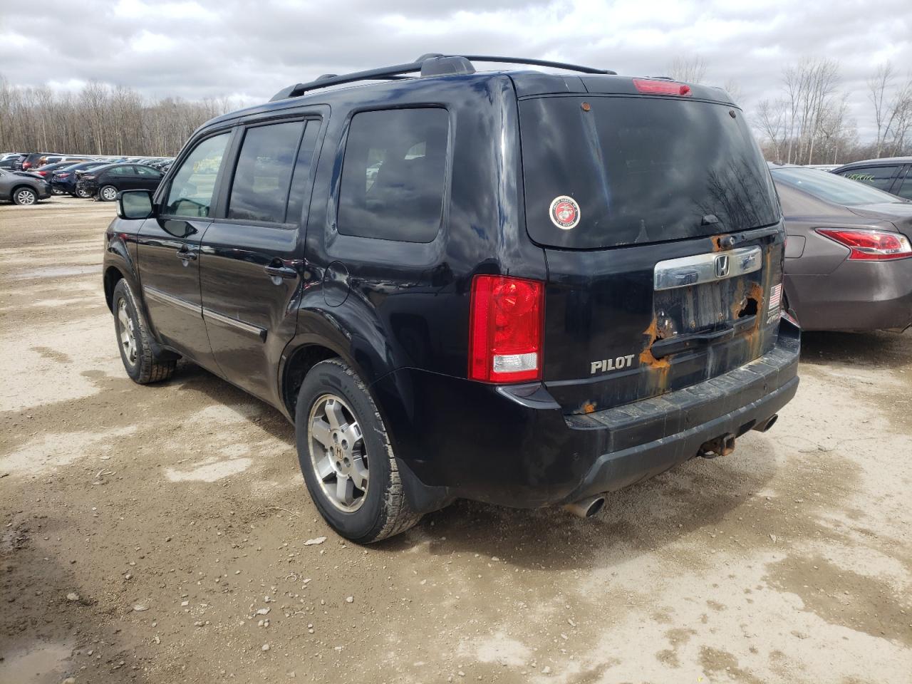 Photo 3 from auction – 2009 HONDA PILOT TOUR with VIN 5FNYF48999B032536