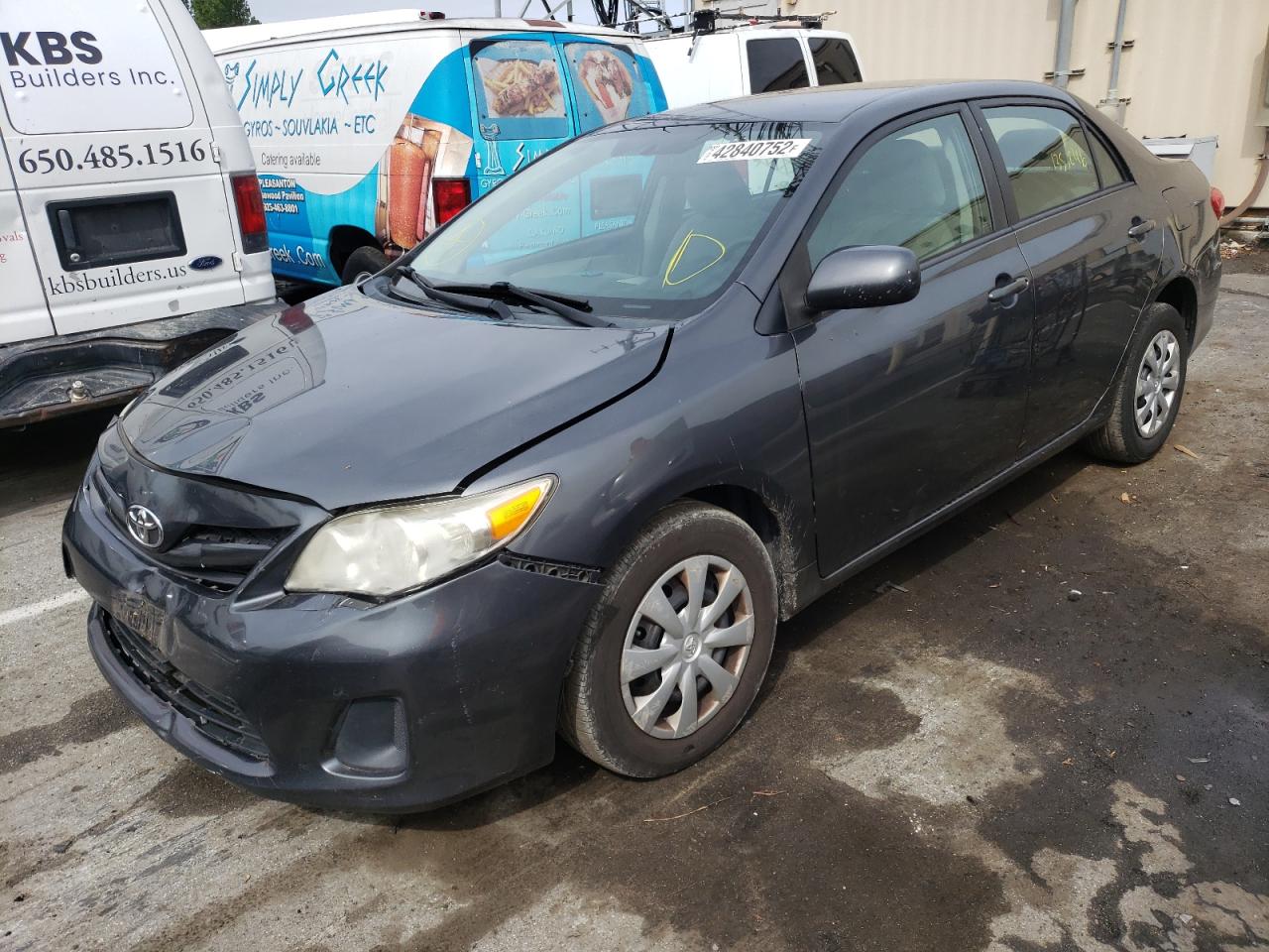Photo 2 from auction – 2011 TOYOTA COROLLA BA with VIN 2T1BU4EE6BC639971