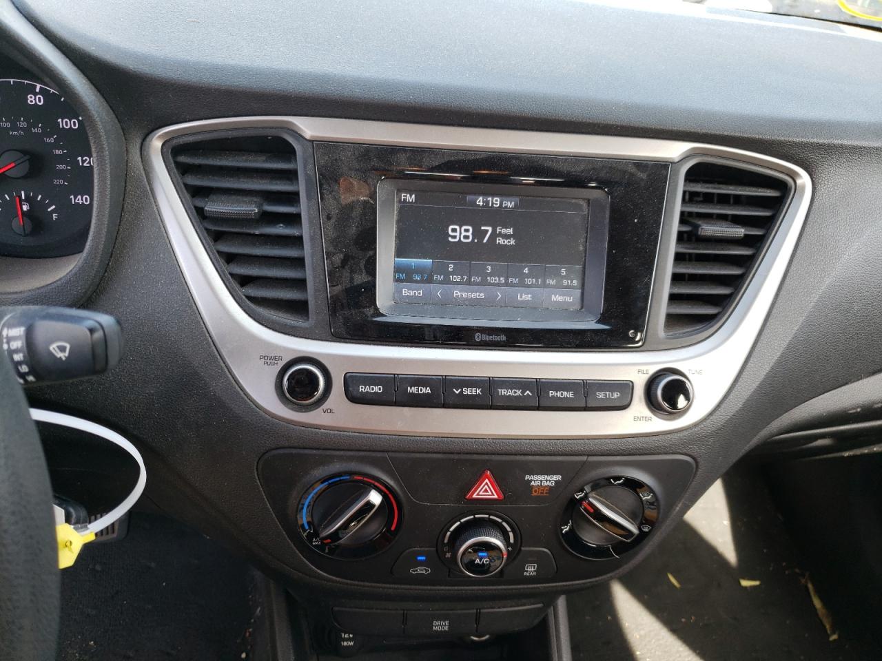 Photo 9 from auction – 2018 HYUNDAI ACCENT SE with VIN 3KPC24A38JE014860