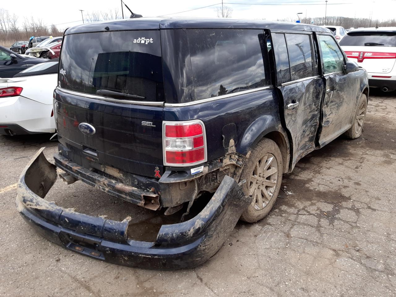 Photo 4 from auction – 2010 FORD FLEX SEL with VIN 2FMGK5CC4ABD00681