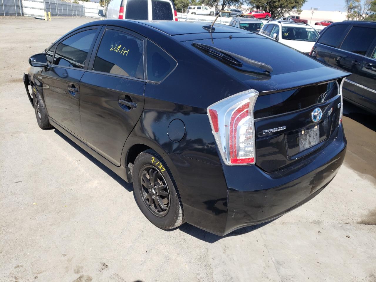 Photo 3 from auction – 2012 TOYOTA PRIUS with VIN JTDKN3DU2C5435375