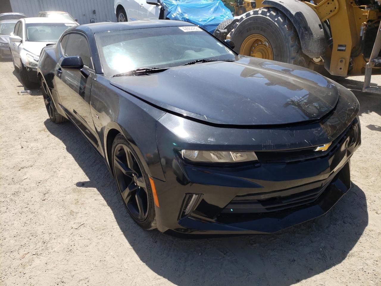 CHEVROLET CAMARO LT 2018 with VIN 1G1FB1RX9J0160561 - Photo from auction