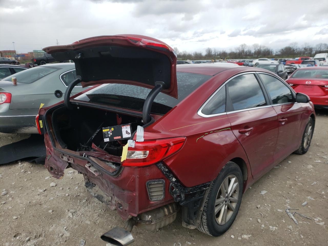 Photo 4 from auction – 2016 HYUNDAI SONATA SE with VIN 5NPE24AF4GH314015