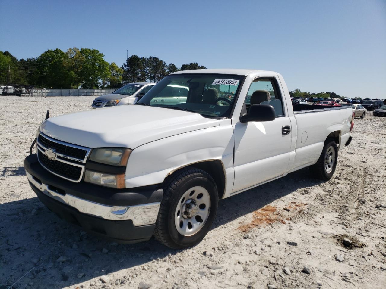 Photo 2 from auction – 2007 CHEVROLET SILVERADO with VIN 1GCEC14X27Z116235
