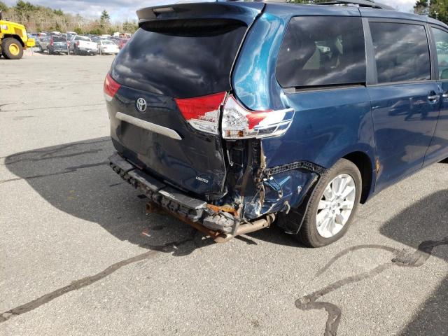Photo 9 from auction – 2011 TOYOTA SIENNA XLE with VIN 5TDYK3DC7BS012052