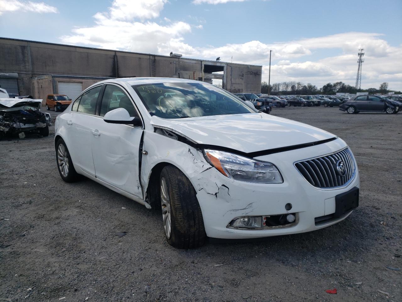 BUICK REGAL CXL 2011 with VIN W04GS5EC6B1071428 - Photo from auction