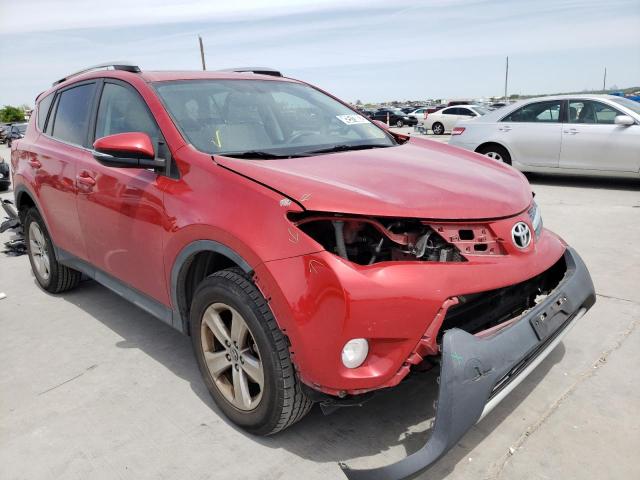 TOYOTA RAV4 XLE 2015 with VIN 2T3WFREVXFW163468 - Photo from auction