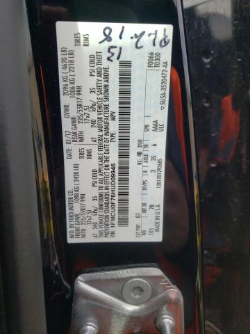 Photo 10 from auction – 2017 FORD ESCAPE S with VIN 1FMCU0F76HUD09946