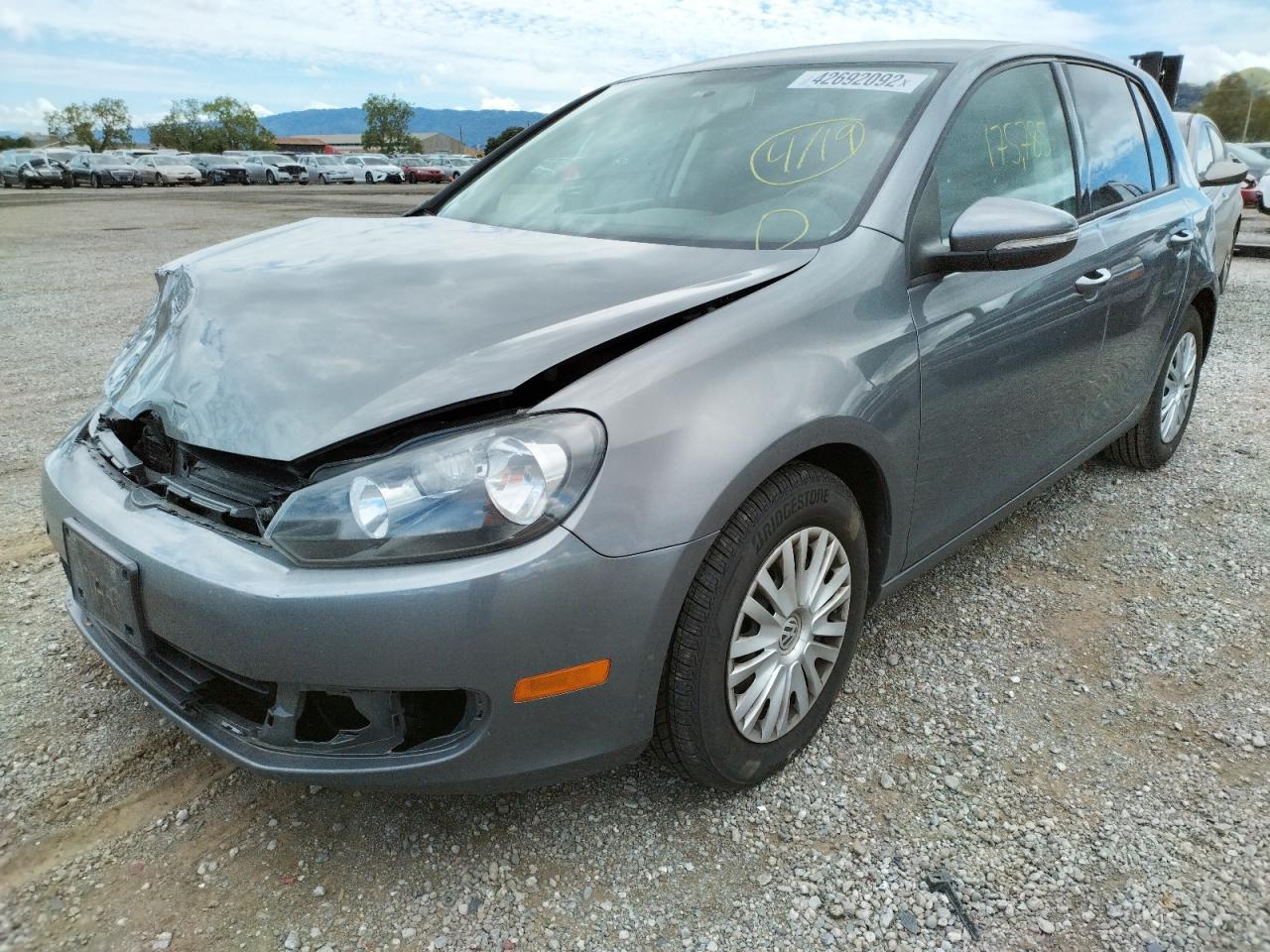 Photo 2 from auction – 2012 VOLKSWAGEN GOLF with VIN WVWDB7AJ4CW274542