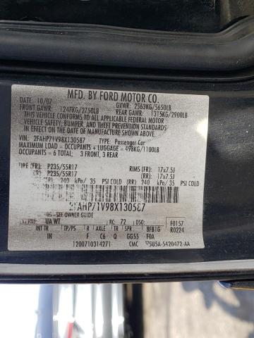 Photo 10 from auction – 2008 FORD CROWN VICT with VIN 2FAHP71V98X130587