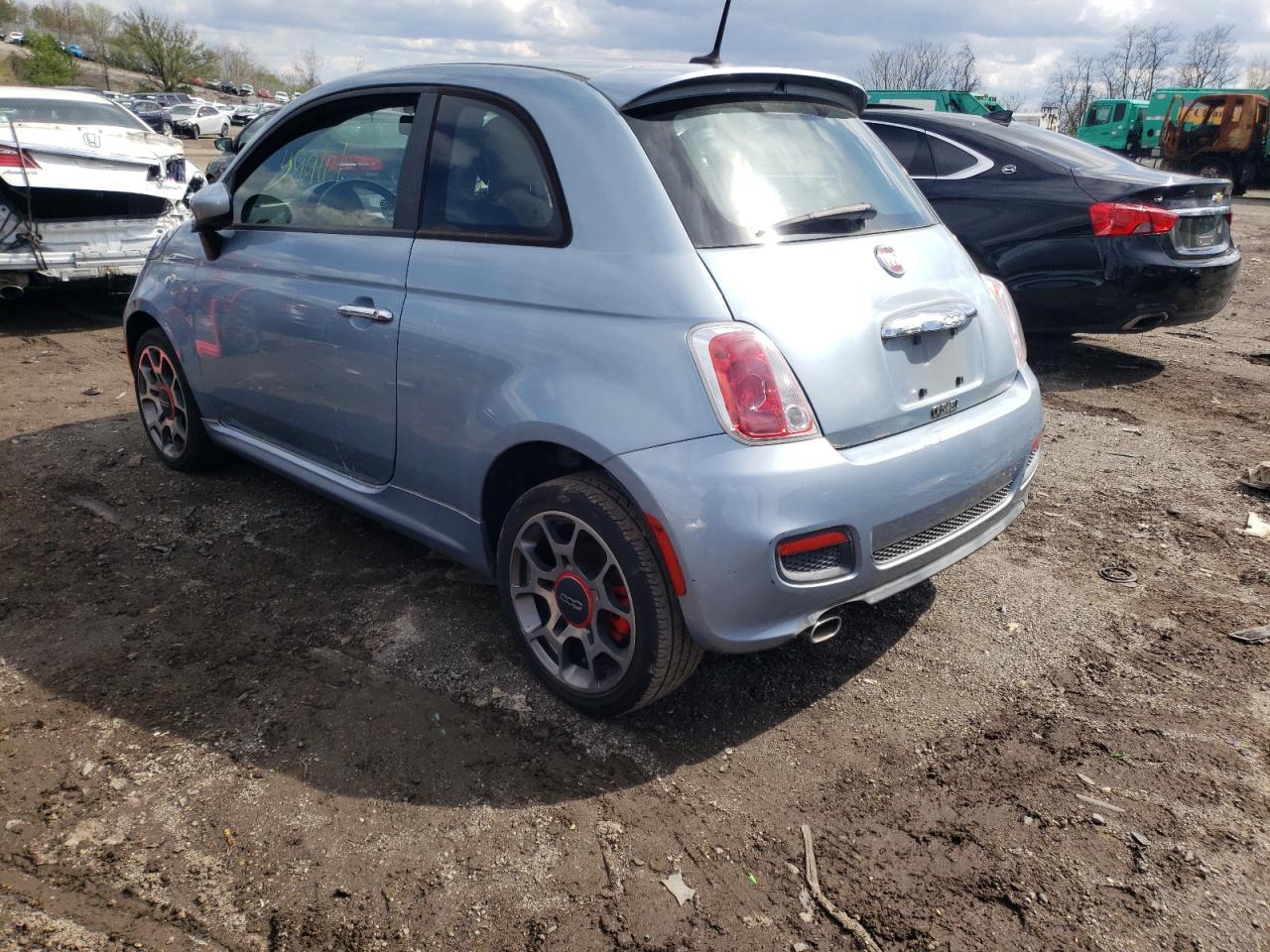 Photo 3 from auction – 2013 FIAT 500 SPORT with VIN 3C3CFFBR9DT513657
