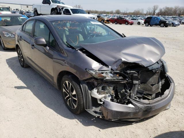 HONDA CIVIC EX 2013 with VIN 19XFB2F88DE069903 - Photo from auction