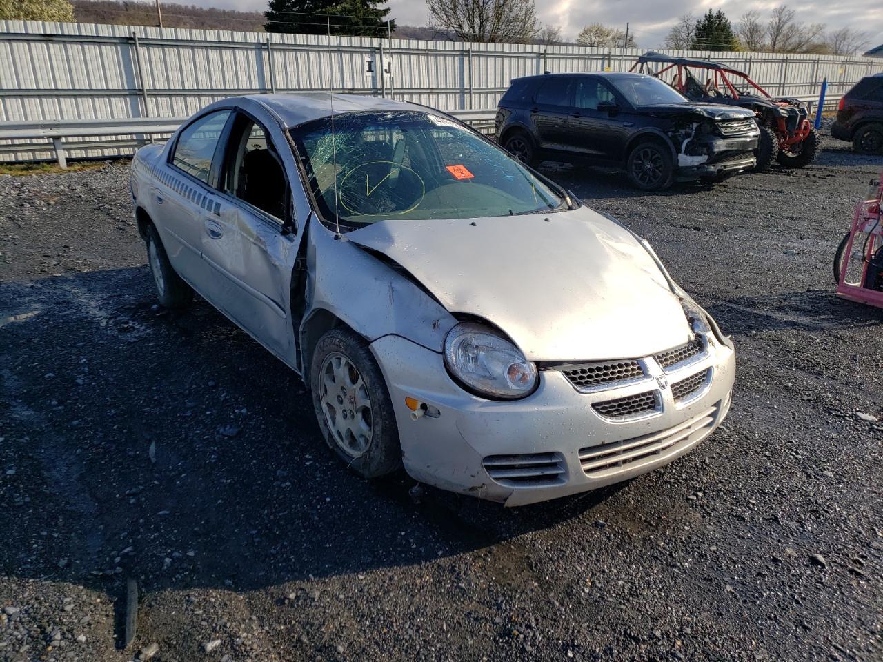 DODGE NEON SXT 2005 with VIN 1B3ES56C45D156896 - Photo from auction