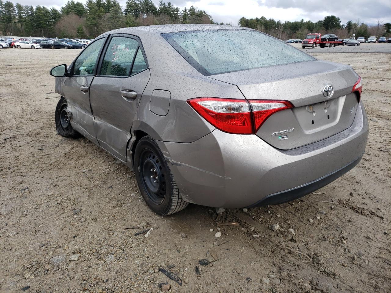 Photo 3 from auction – 2016 TOYOTA COROLLA L with VIN 2T1BURHE2GC633648