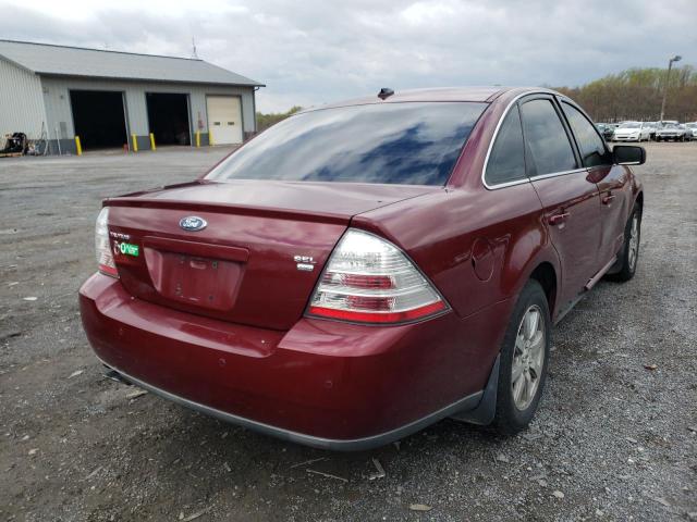 Photo 4 from auction – 2008 FORD TAURUS SEL with VIN 1FAHP27W58G157309