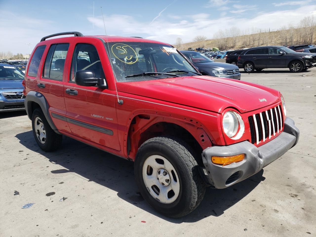 JEEP LIBERTY SP 2003 with VIN 1J4GL48K63W653074 - Photo from auction