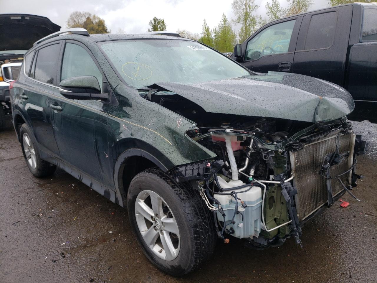 TOYOTA RAV4 XLE 2013 with VIN 2T3RFREV3DW093385 - Photo from auction