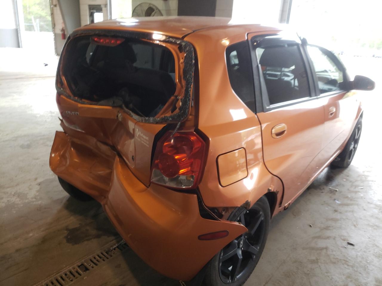 Photo 9 from auction – 2005 CHEVROLET AVEO with VIN KL1TD62695B405525