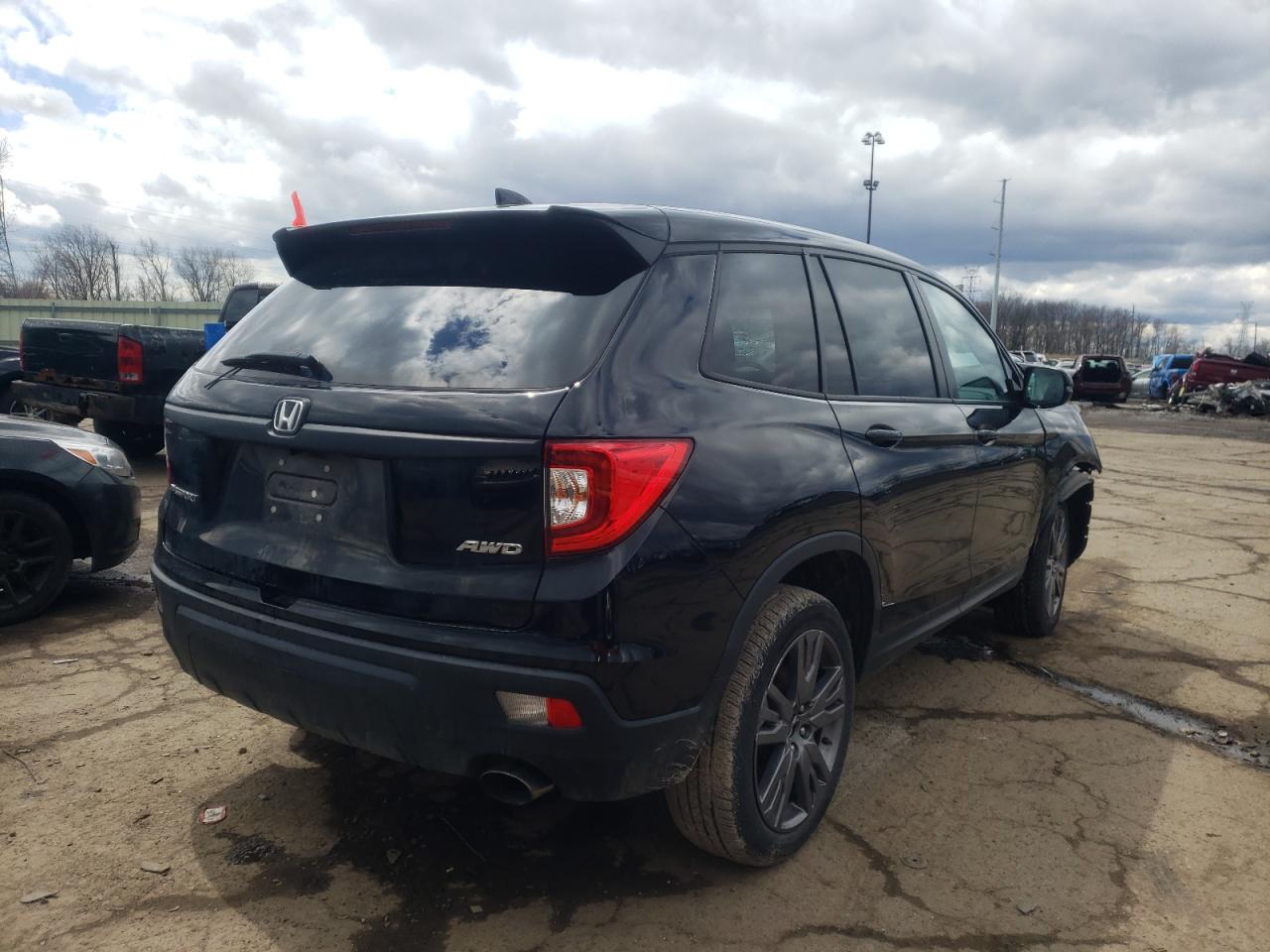 Photo 4 from auction – 2019 HONDA PASSPORT E with VIN 5FNYF8H59KB024124