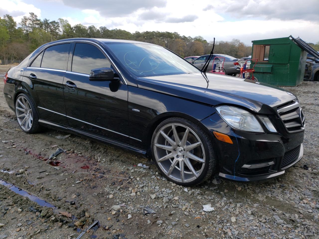 MERCEDES-BENZ E 350 2012 with VIN WDDHF5KB2CA546252 - Photo from auction