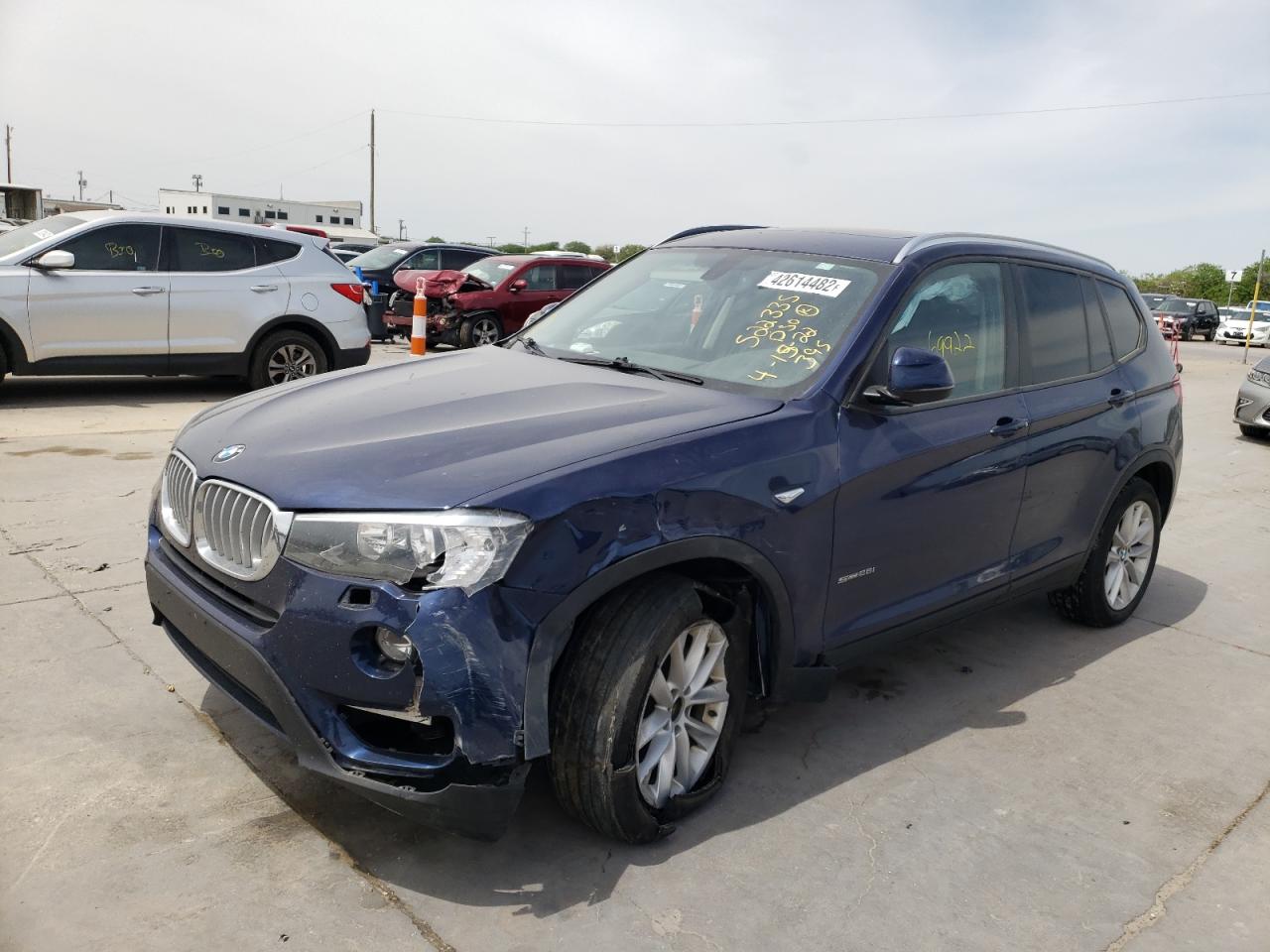 Photo 2 from auction – 2017 BMW X3 SDRIVE2 with VIN 5UXWZ7C32H0V89870