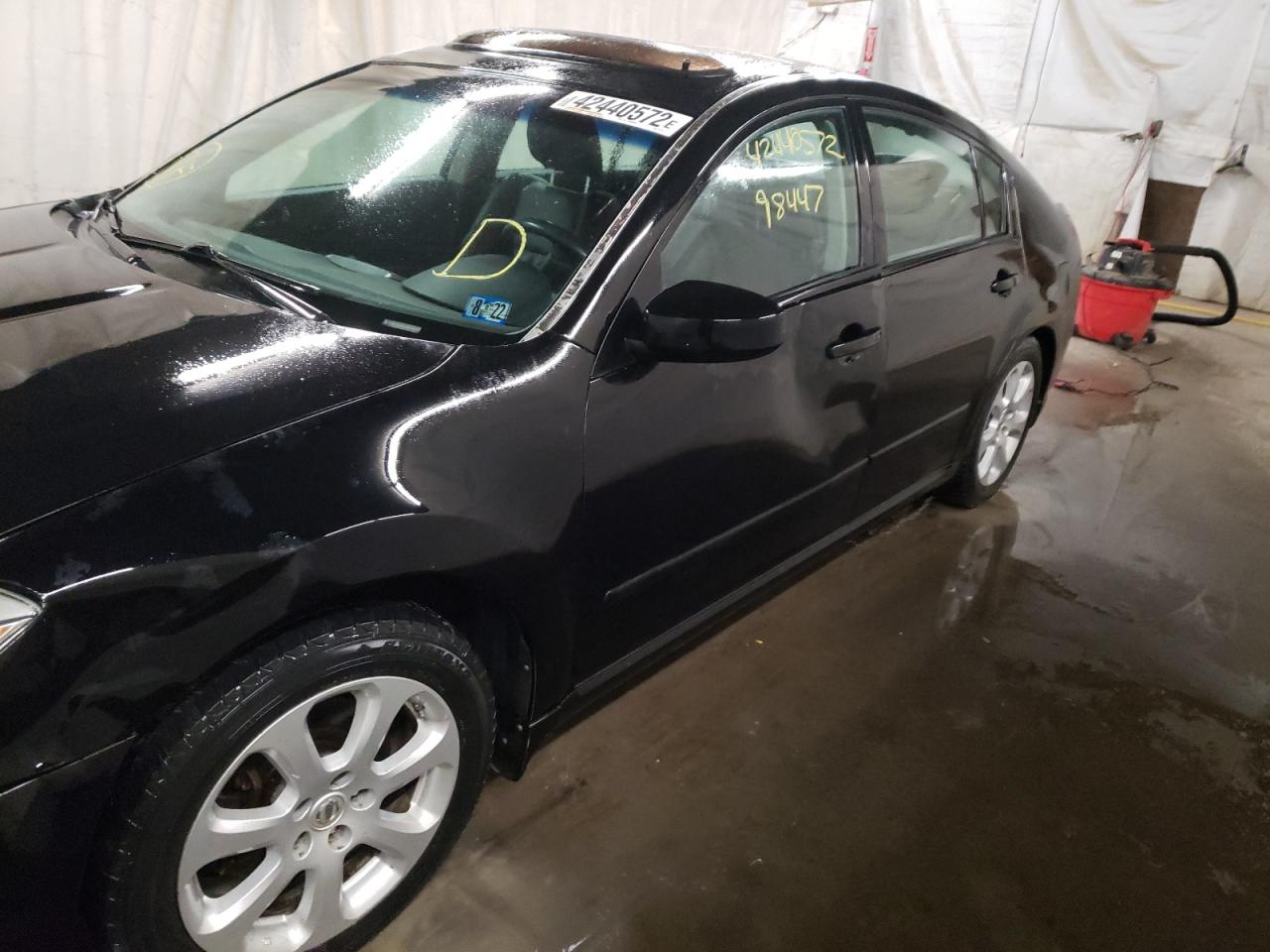 Photo 9 from auction – 2008 NISSAN MAXIMA SE with VIN 1N4BA41EX8C801705