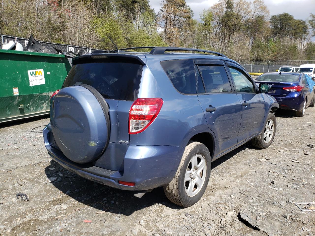 Photo 4 from auction – 2012 TOYOTA RAV4 with VIN 2T3JF4DV7CW255499