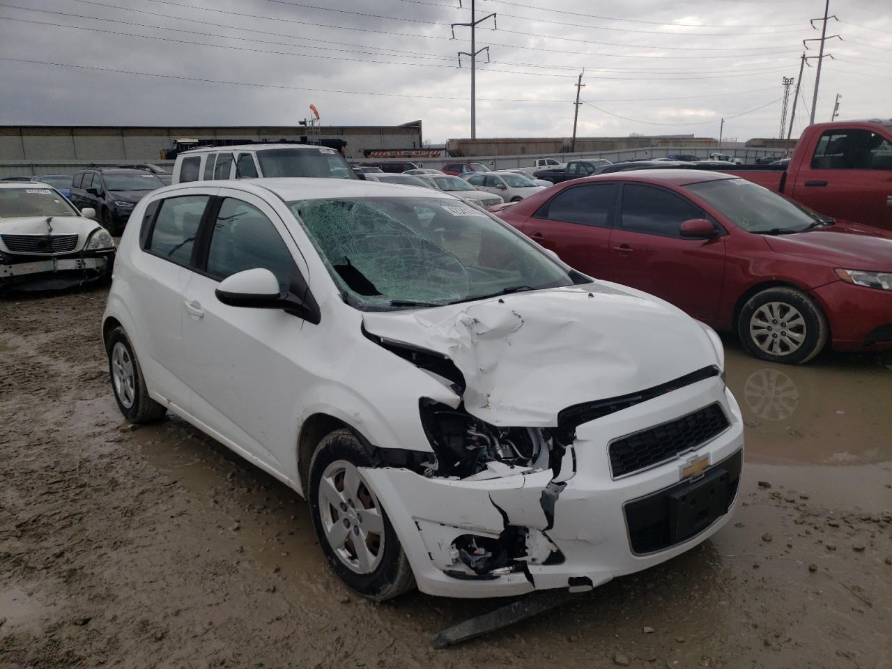 CHEVROLET SONIC LS 2016 with VIN 1G1JA6SG6G4172141 - Photo from auction