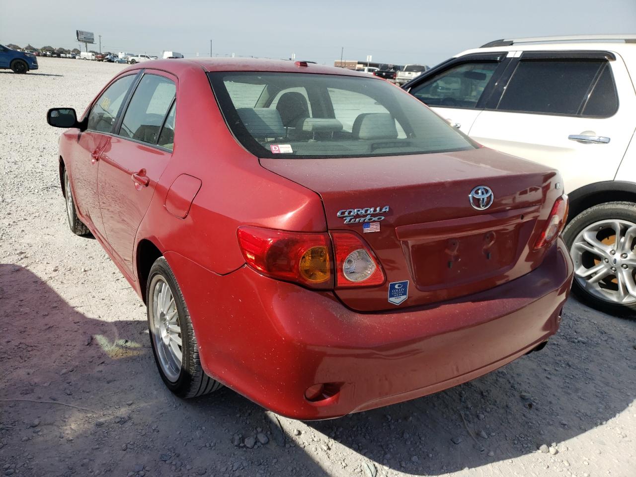 Photo 3 from auction – 2009 TOYOTA COROLLA BA with VIN JTDBL40E499042425