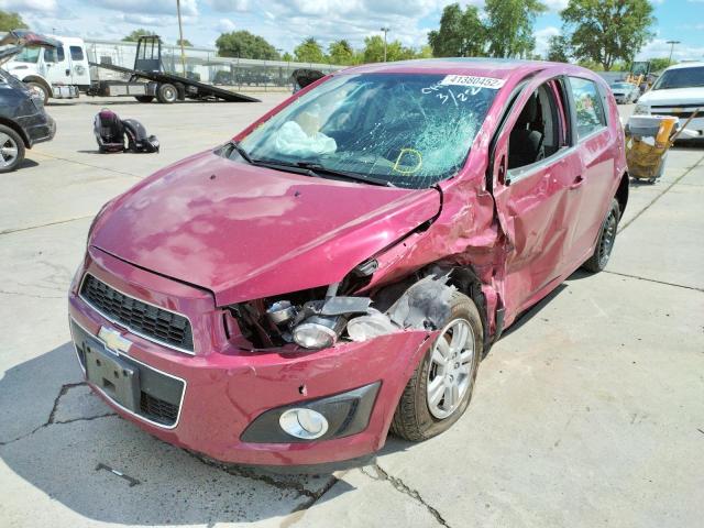 Photo 2 from auction – 2014 CHEVROLET SONIC LT with VIN 1G1JC6SB9E4132812