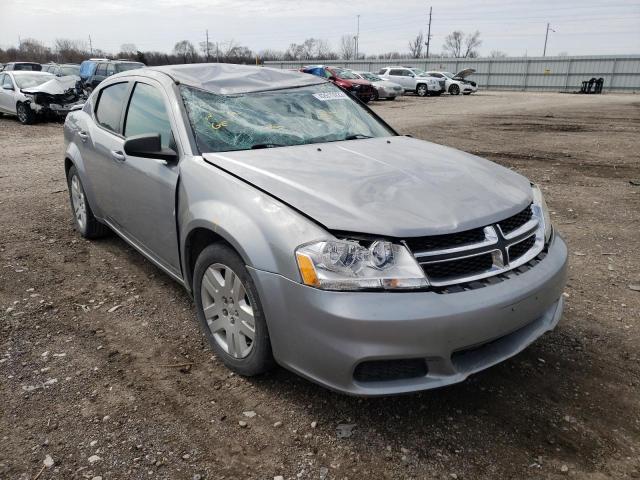 DODGE AVENGER SE 2014 with VIN 1C3CDZAB8EN138230 - Photo from auction