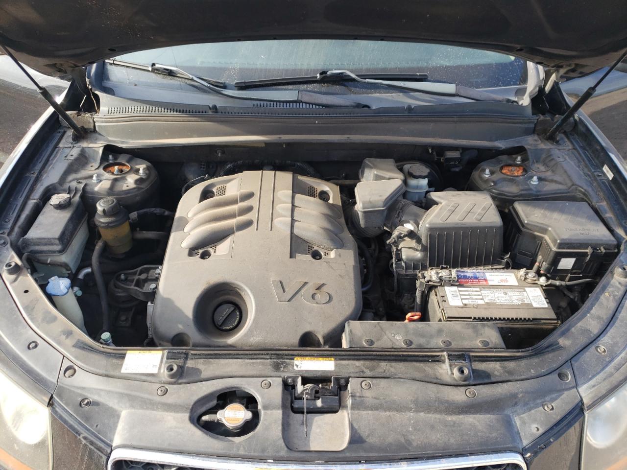 Photo 7 from auction – 2008 HYUNDAI SANTA FE S with VIN 5NMSH13E68H196245