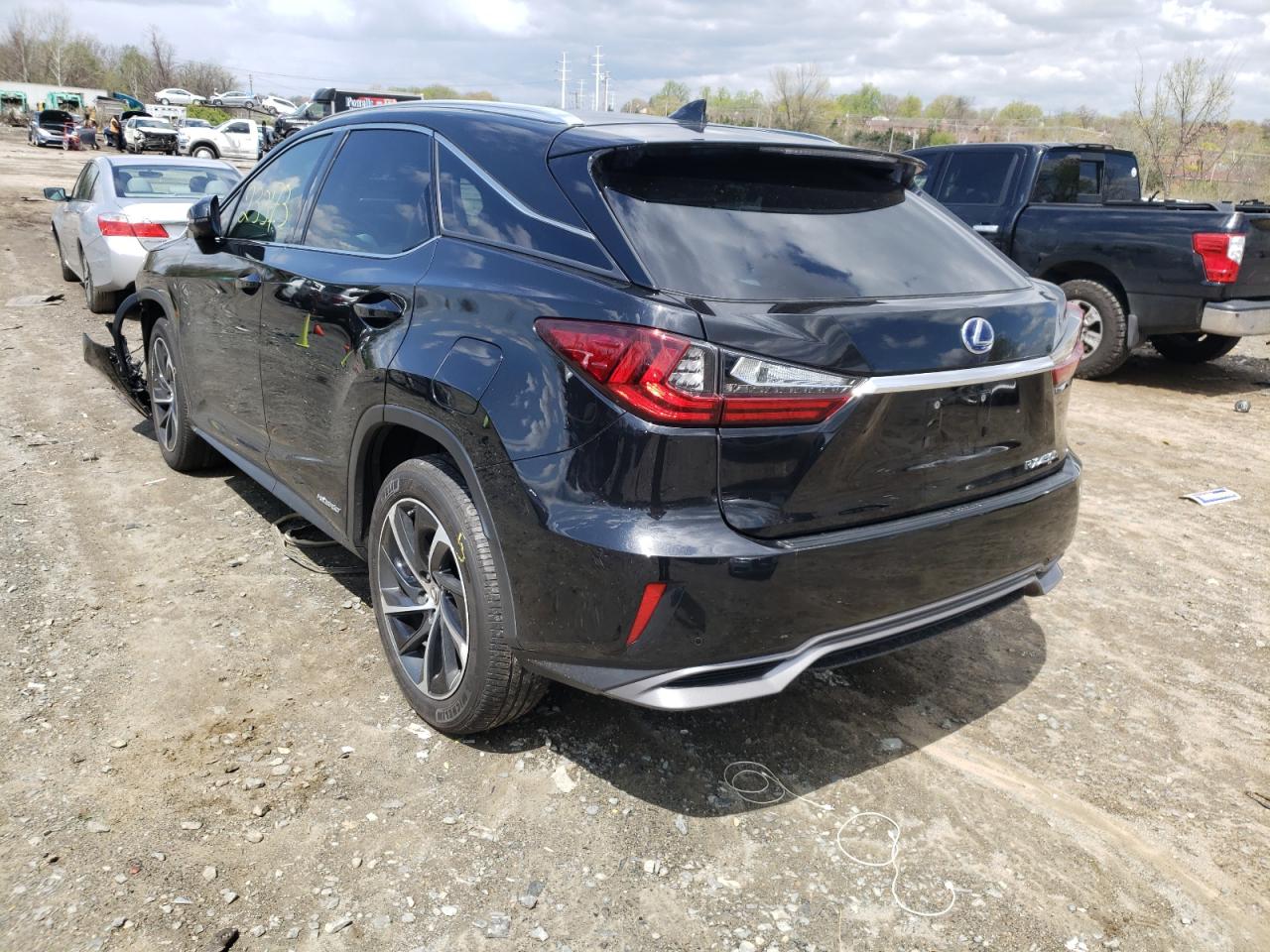 Photo 3 from auction – 2017 LEXUS RX 450H BA with VIN 2T2BGMCA1HC016642