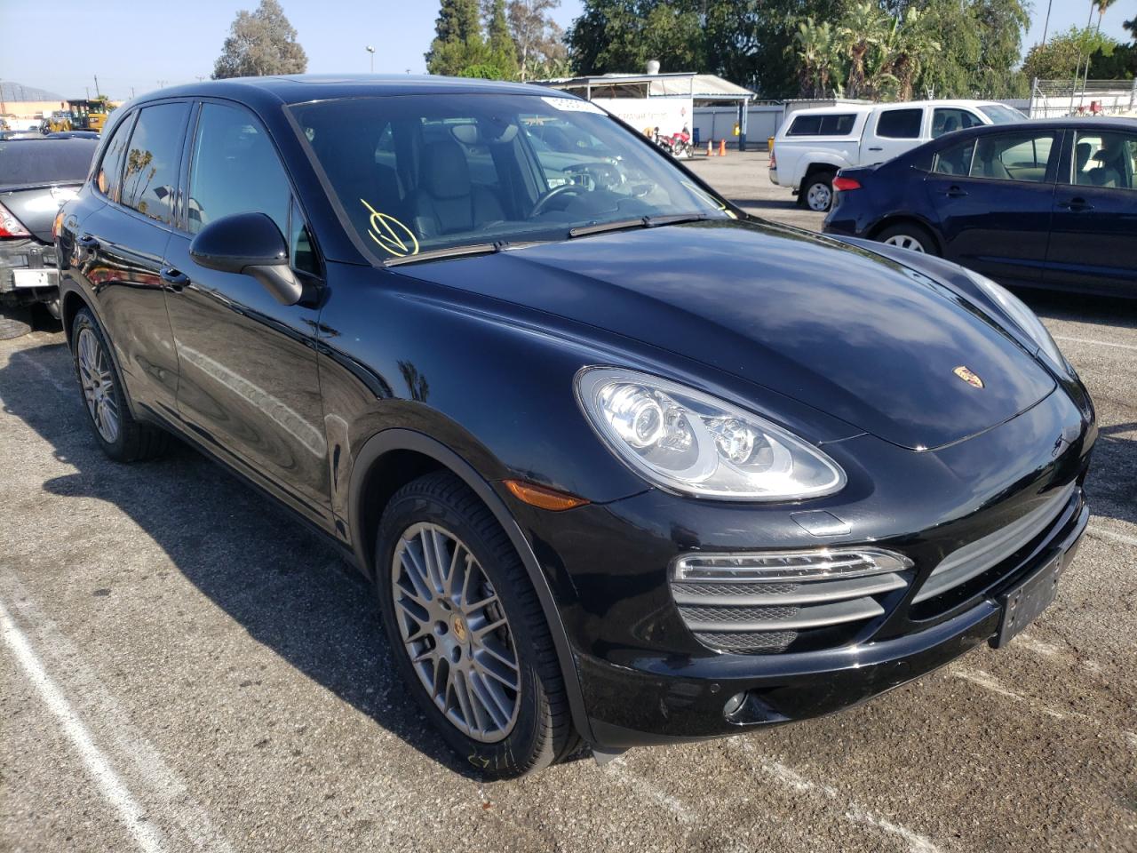 PORSCHE CAYENNE S 2014 with VIN WP1AB2A20ELA57913 - Photo from auction