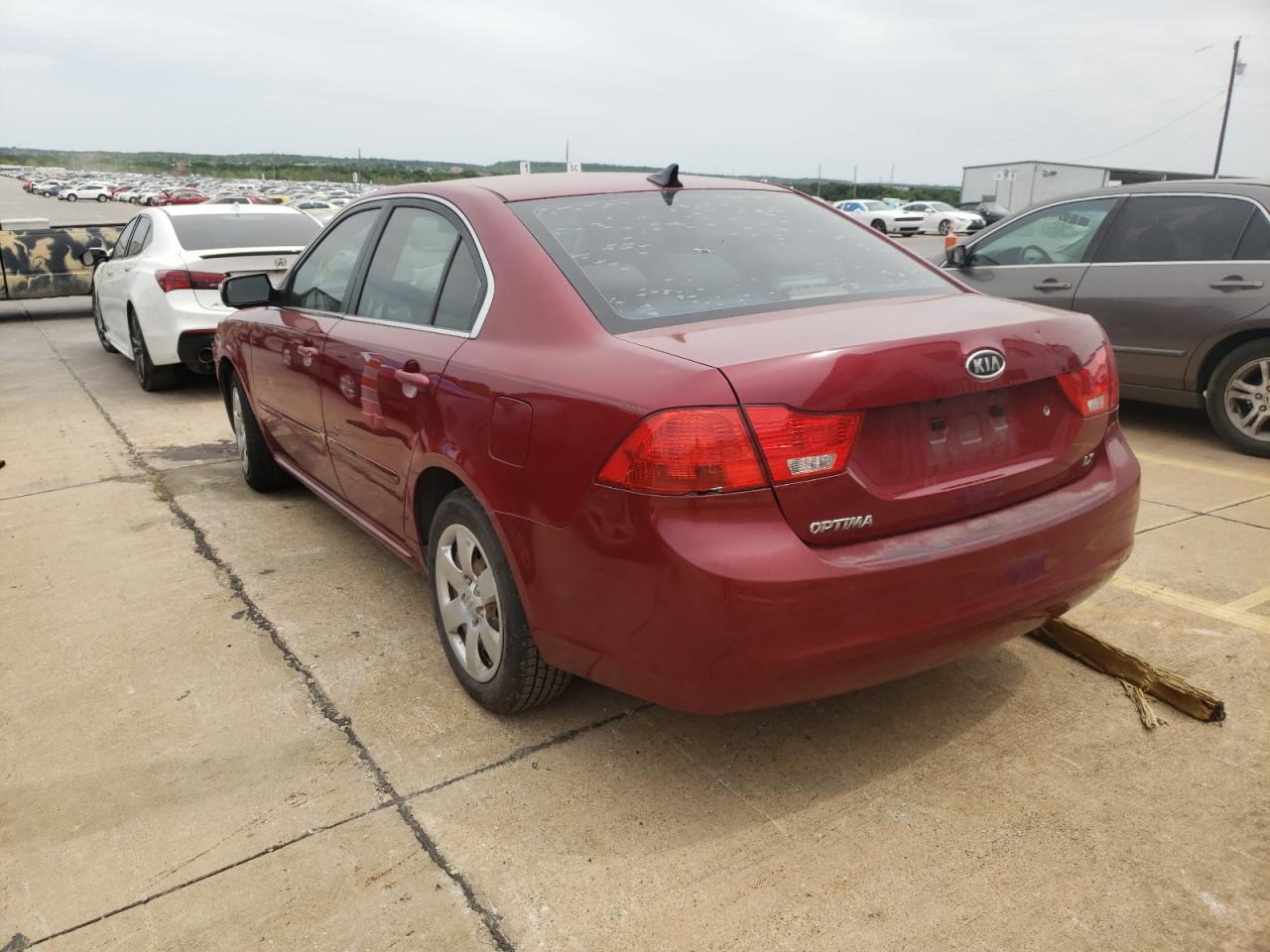 Photo 3 from auction – 2009 KIA OPTIMA LX with VIN KNAGE228195332055