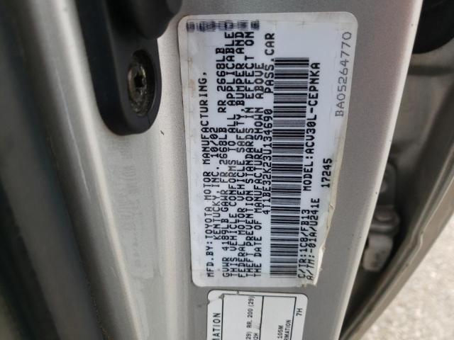 Photo 10 from auction – 2003 TOYOTA CAMRY with VIN 4T1BE32K23U134690