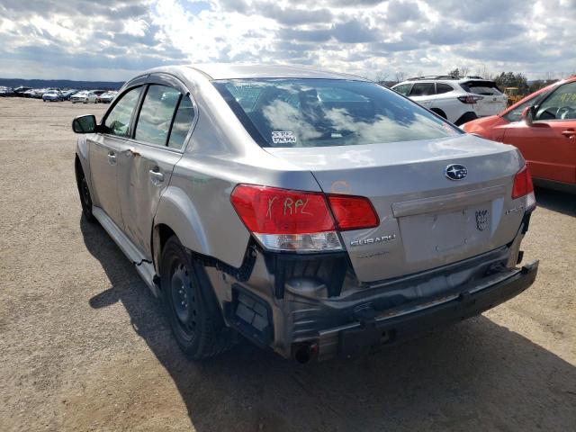Photo 3 from auction – 2011 SUBARU LEGACY 2.5 with VIN 4S3BMCA61B3233002