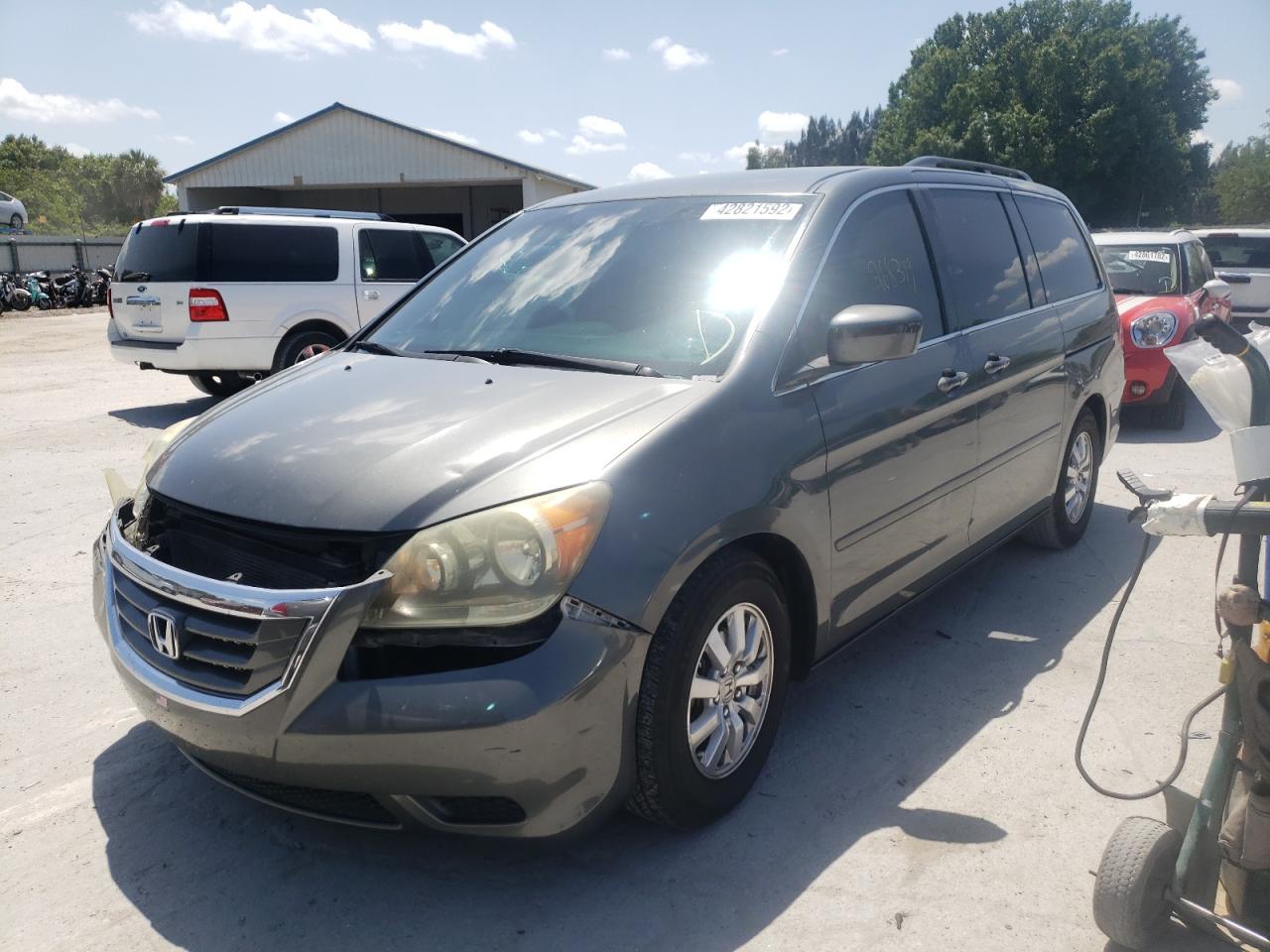 Photo 2 from auction – 2008 HONDA ODYSSEY EX with VIN 5FNRL38458B030180