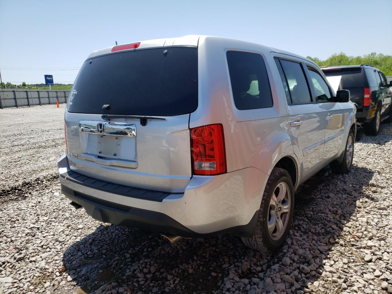 Photo 4 from auction – 2013 HONDA PILOT EXL with VIN 5FNYF3H57DB042014