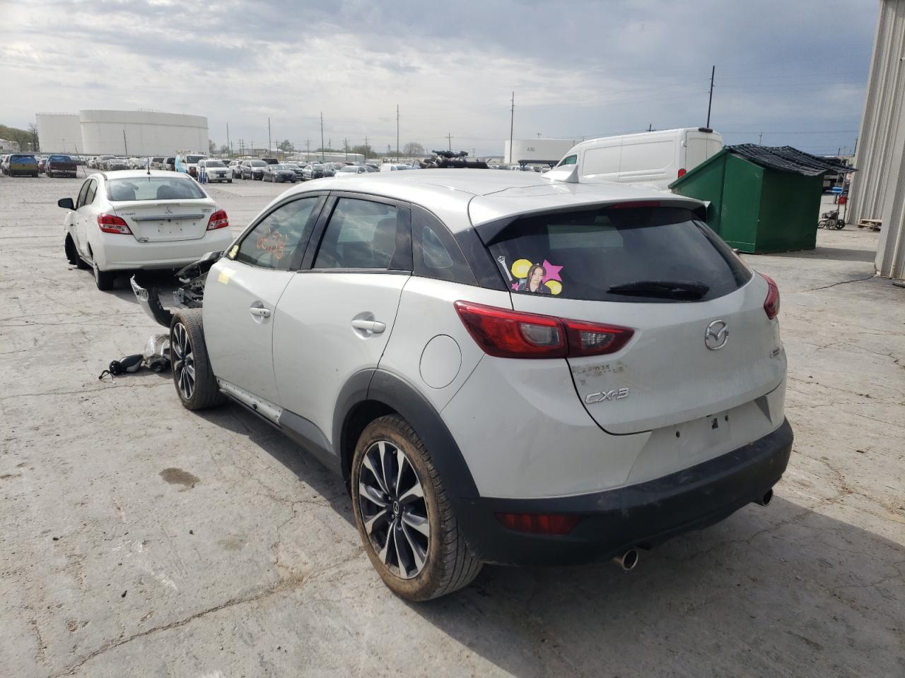 Photo 3 from auction – 2019 MAZDA CX-3 TOURI with VIN JM1DKDC77K1456117