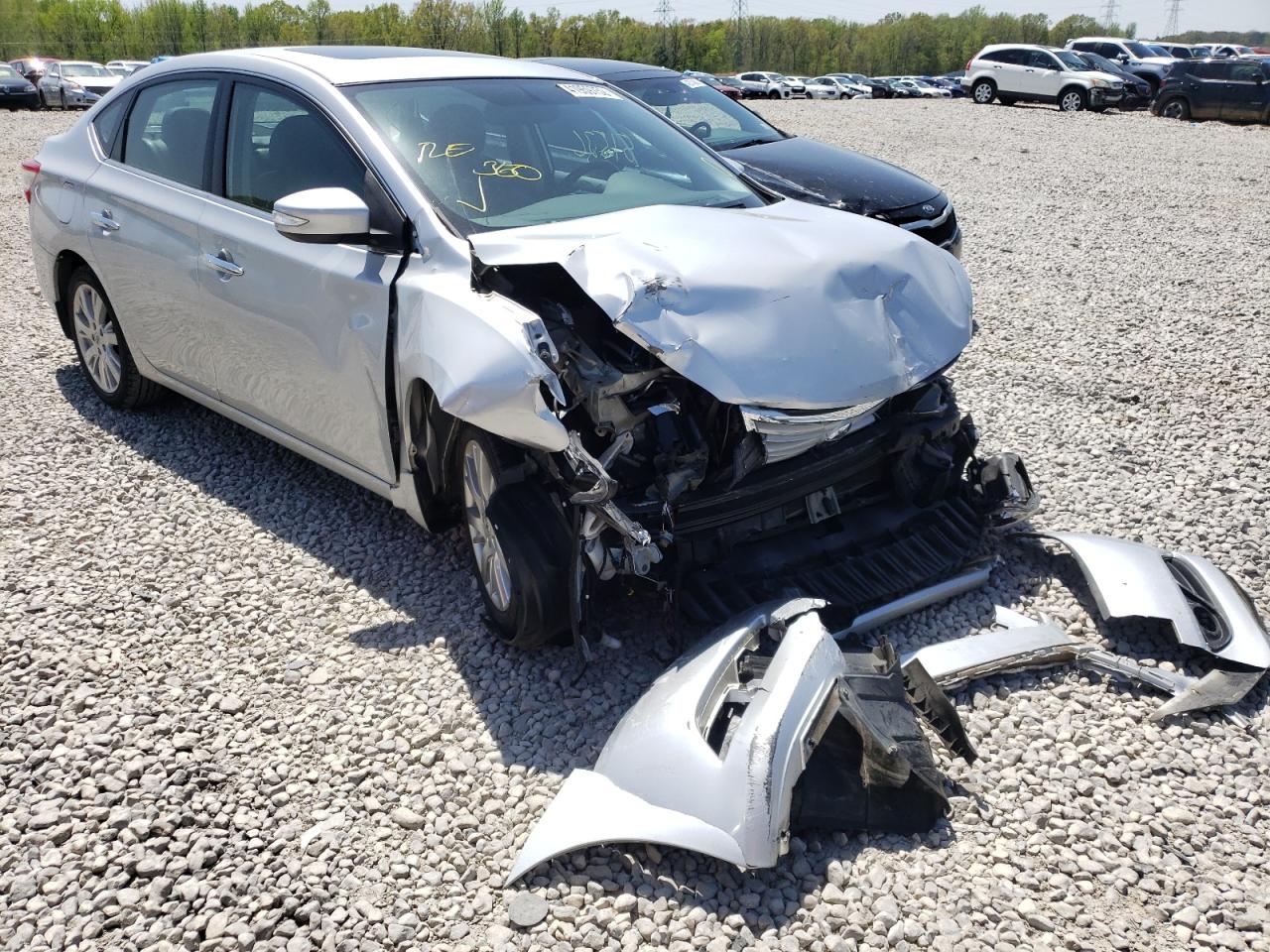 Photo 1 from auction – 2015 NISSAN SENTRA S with VIN 3N1AB7AP1FY268978