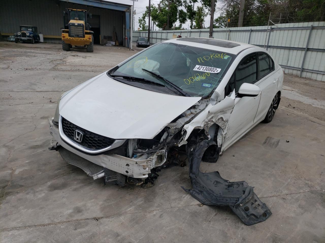Photo 2 from auction – 2014 HONDA CIVIC EXL with VIN 19XFB2F93EE008260