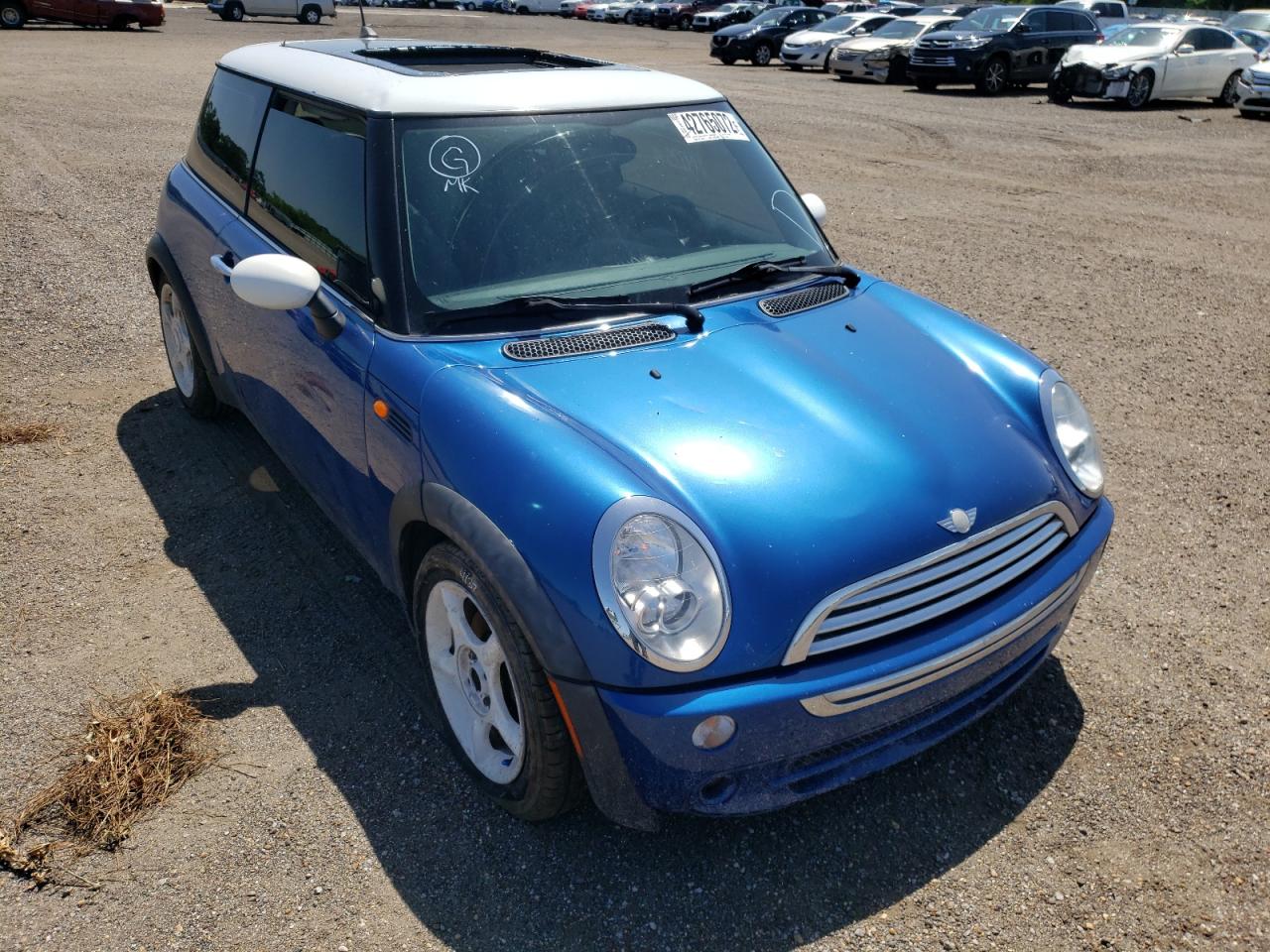 MINI COOPER 2006 with VIN WMWRC33566TJ78653 - Photo from auction
