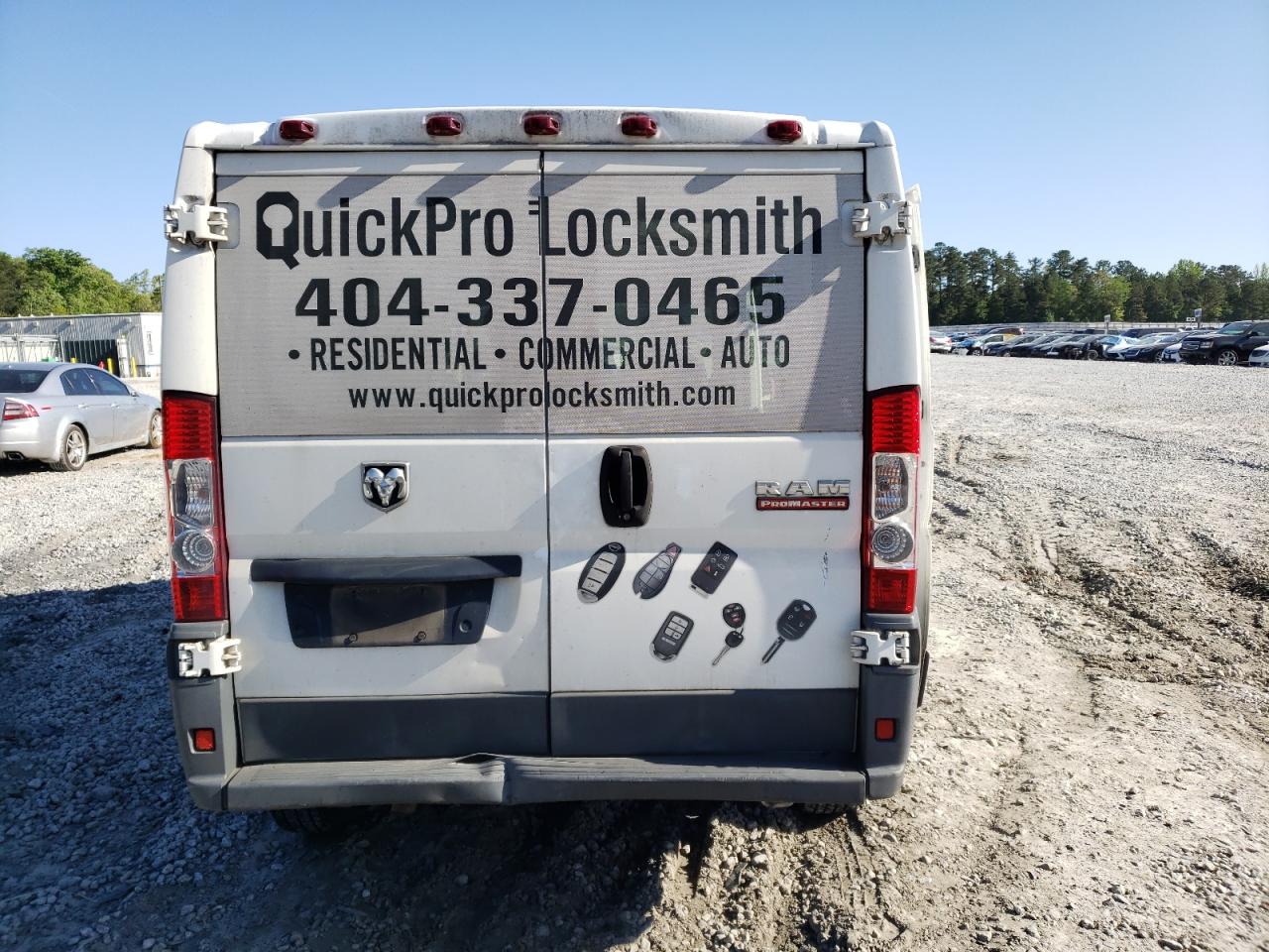 Photo 9 from auction – 2015 RAM PROMASTER with VIN 3C6TRVAGXFE502324